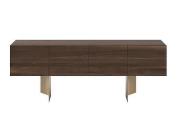 KALBA - Wooden sideboard with doors by DÔME DECO - view 2